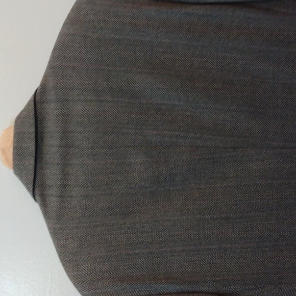 NWOT Alan Flusser Light Brown Lambswool Sport Jacket 42L - Picture 7 of 12